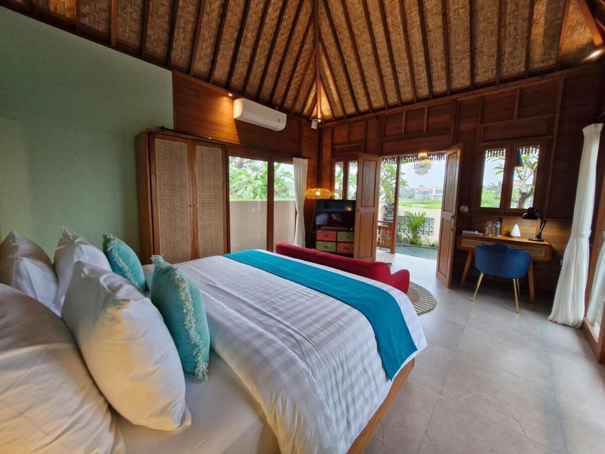 1Br Mayflower Ubud Villa W Pool & Ricefield View Exterior foto
